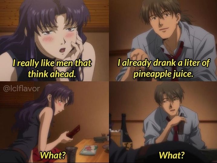 He truly is the Neon Genesis Evangelion