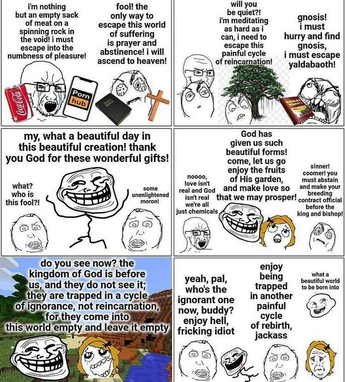 I thought this was the schizo template, when did it turn into this?