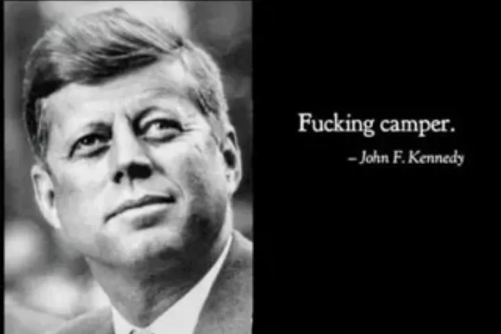 John. F. Kennedy's last words