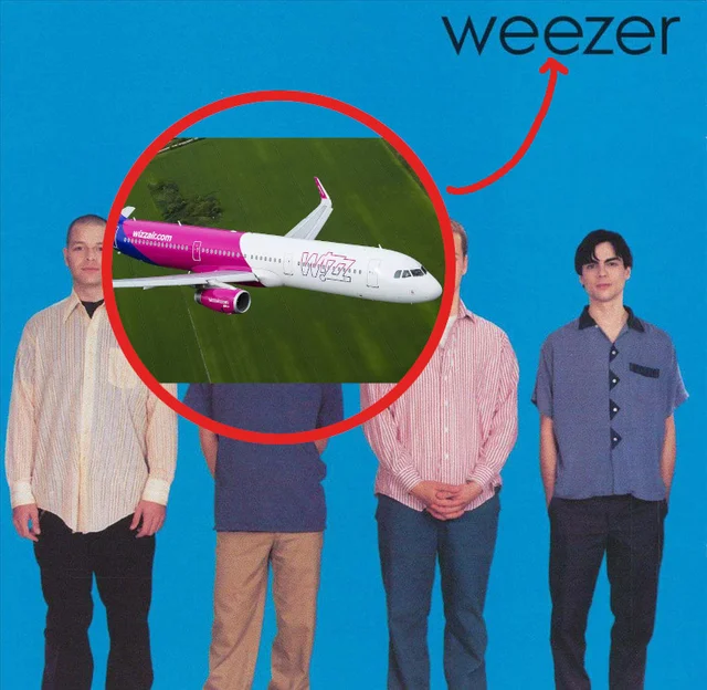 Large flying wiener
