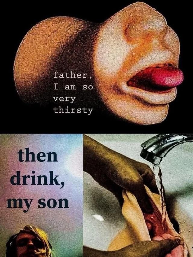 Ah that's why people water them