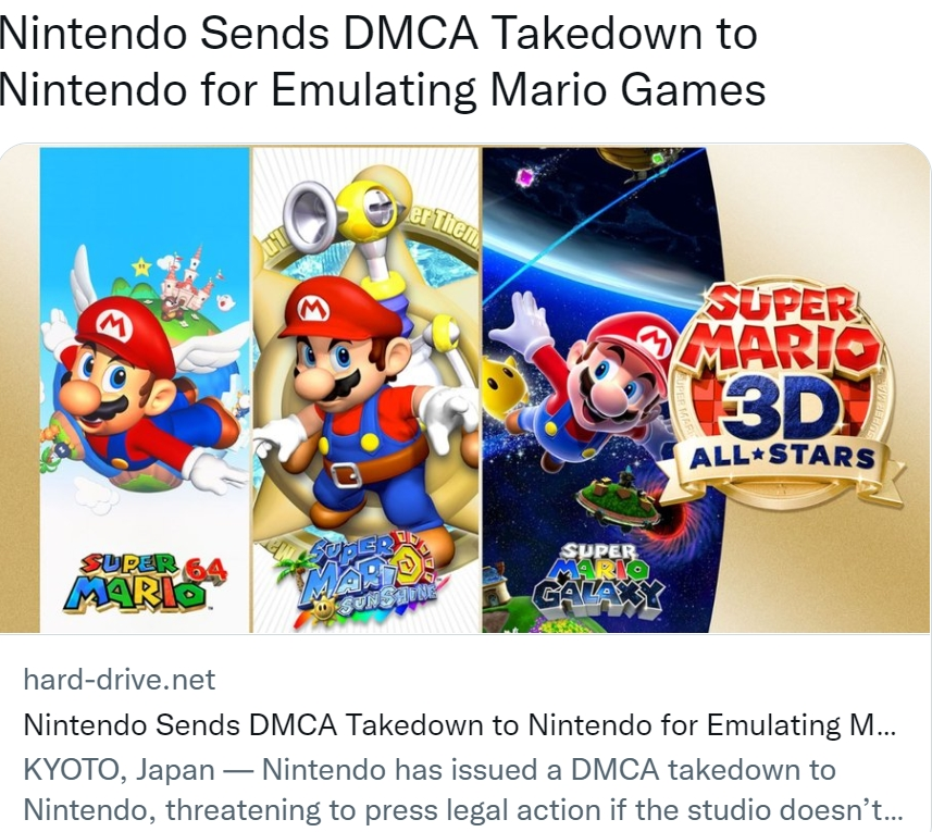 Honestly they could at least have ported SM64