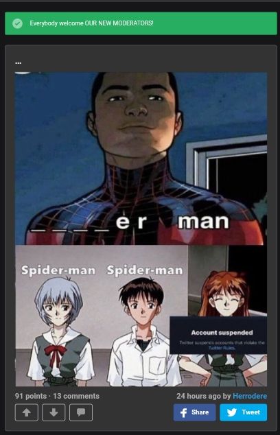 No post made it to Front in a whole day