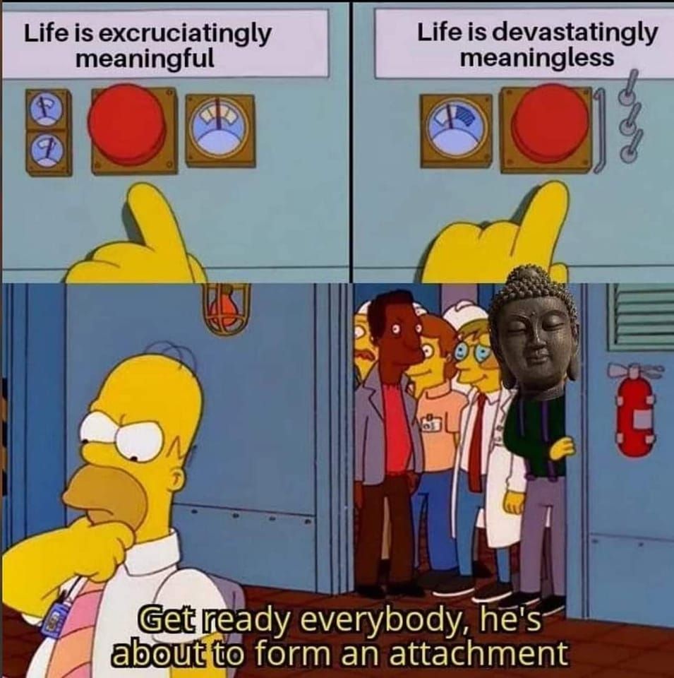 entry level buddhist memes