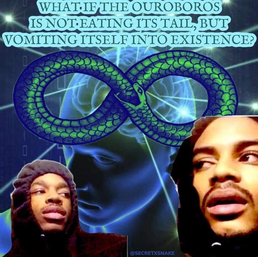 what if it's just a long tongue