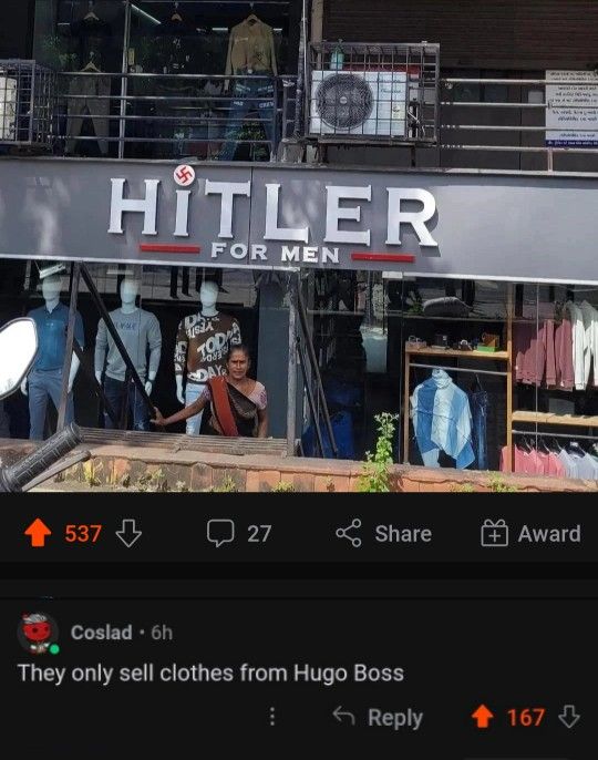Hugo Nazi Boss