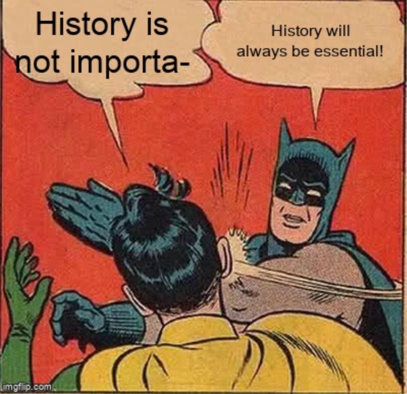 How I feel as a history student: