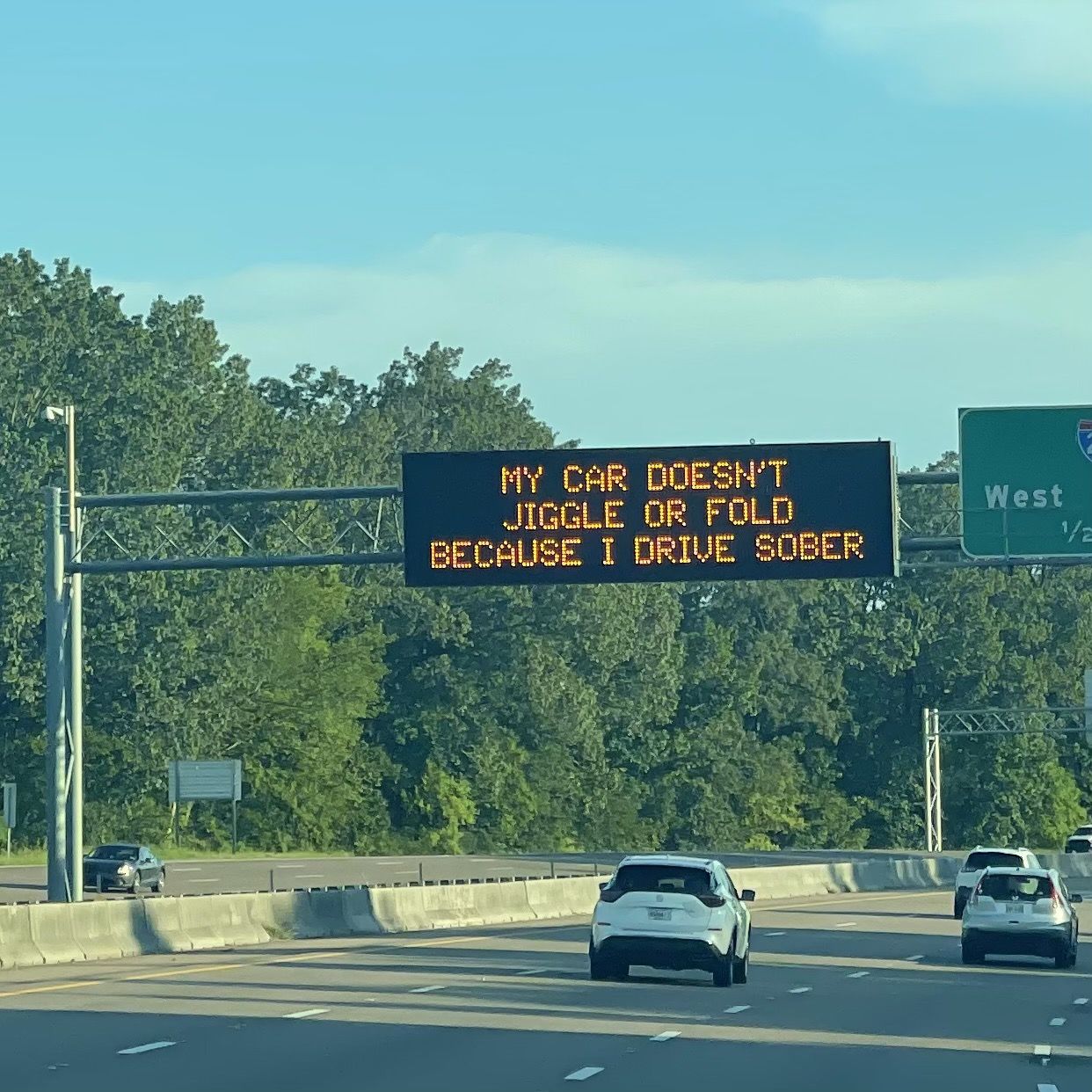 Someone at the DOT has fun with their job…