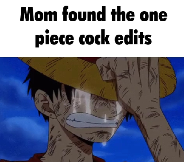 Luckily she didn't find the Naruto balls edits