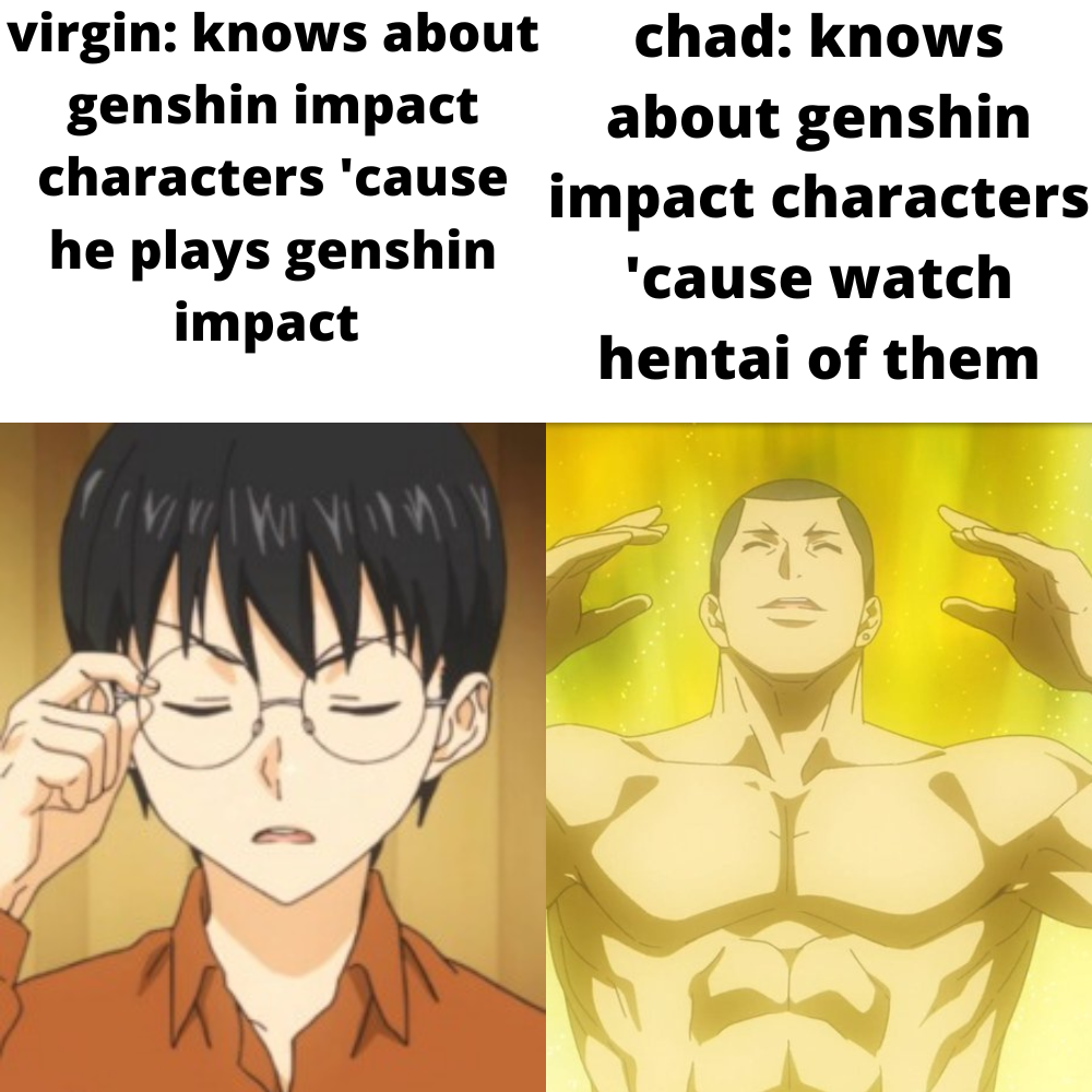 genshin impact is really good for hentai