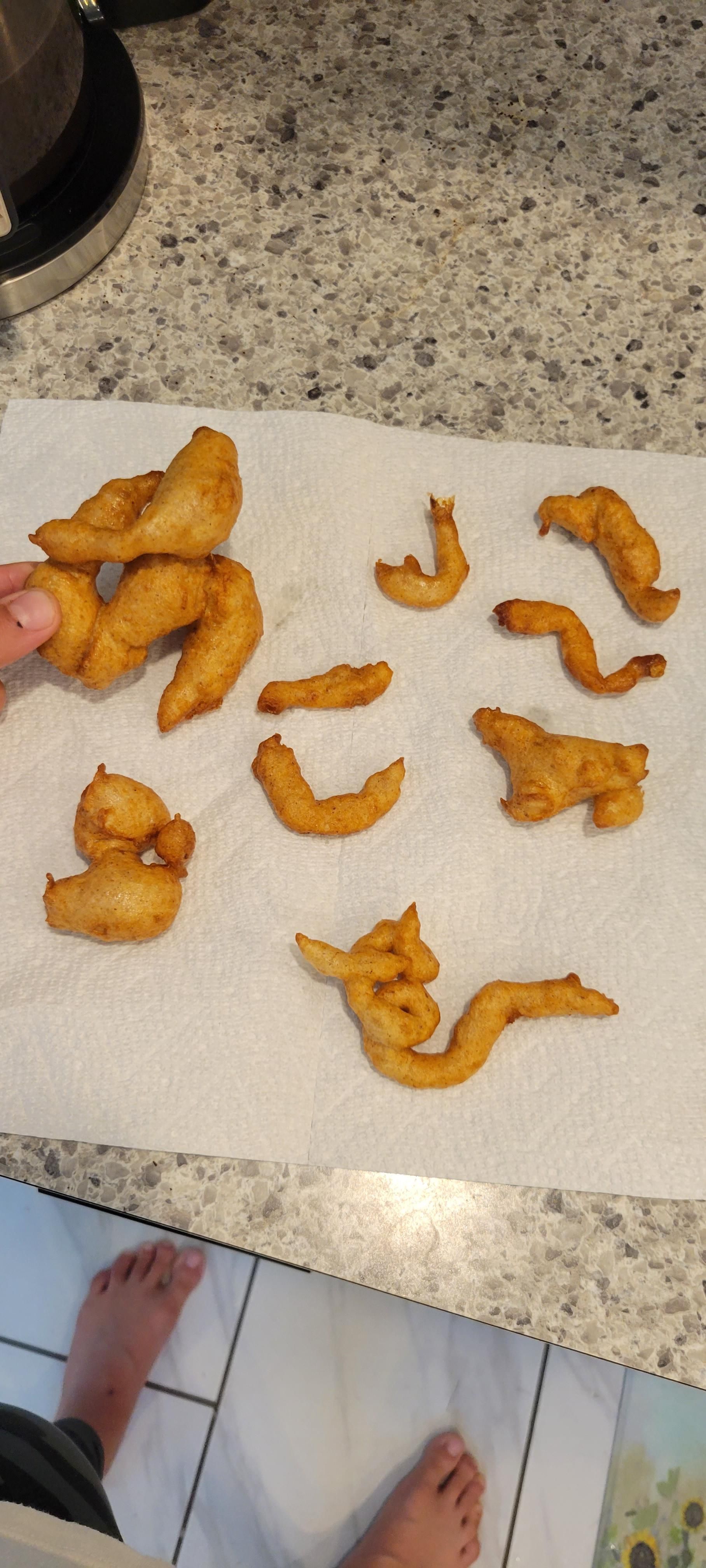 Tried making churros.. help me come up with the restaurant name, where I could proudly serve them