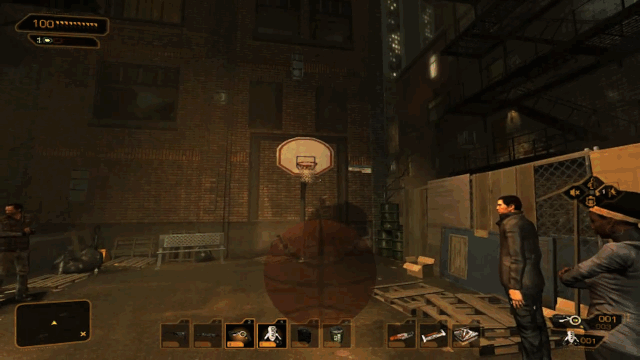 Adam Jensen's way of dunkin'!
