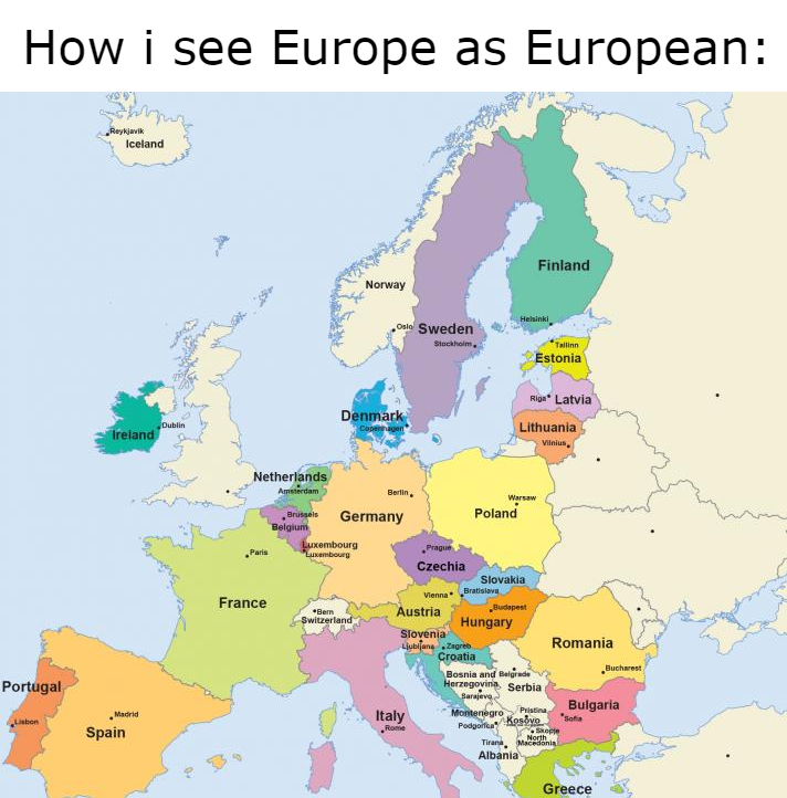 How i see europe