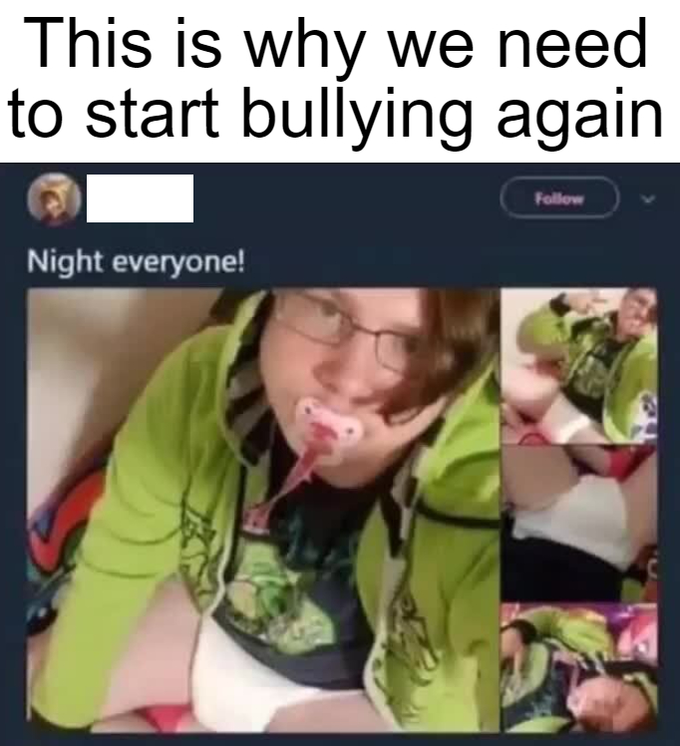 start bullying again