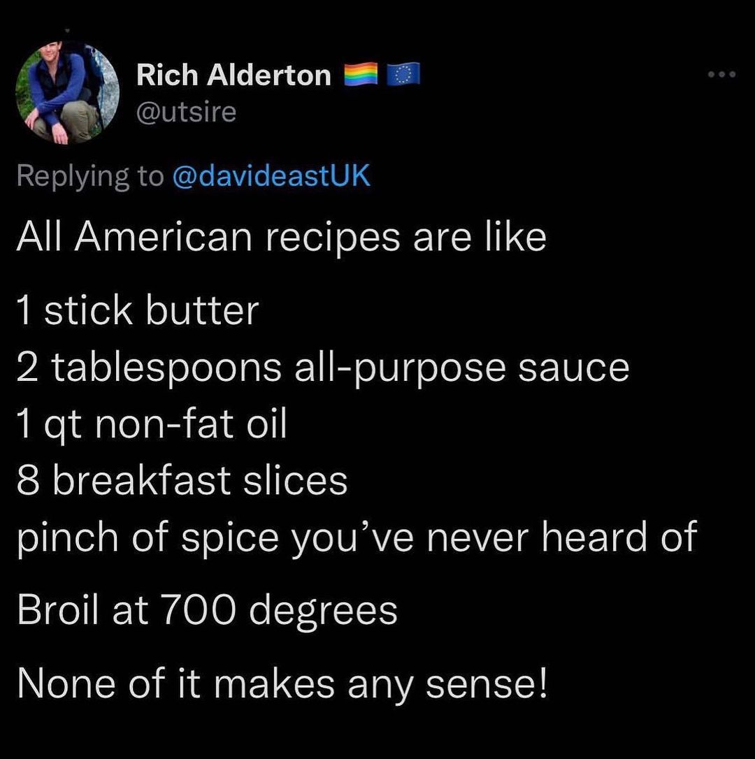 Americans don't deserve food