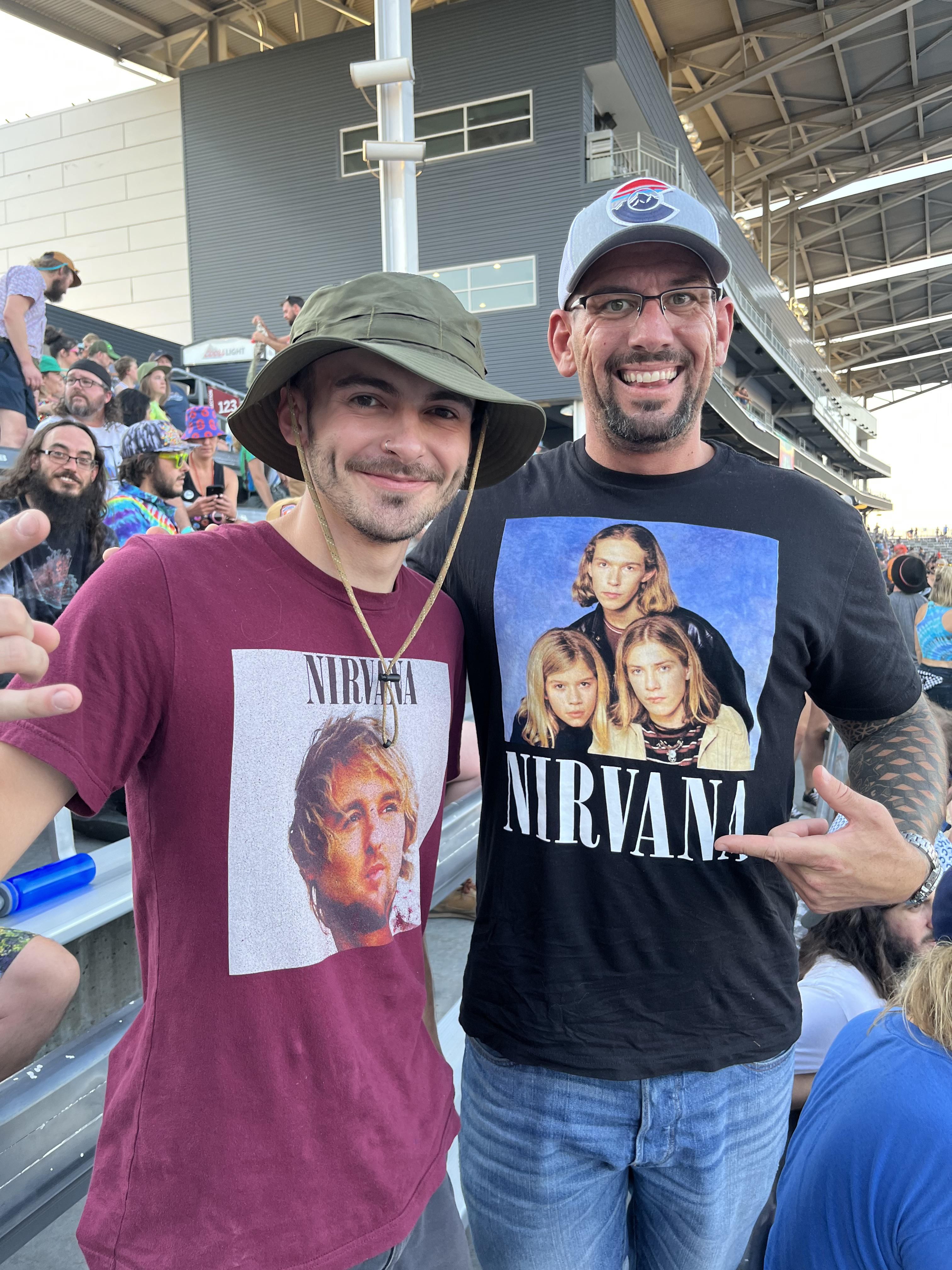 Met a fellow Nirvana fan last night.