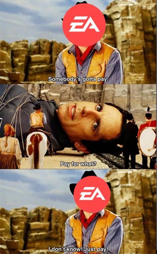 I'm looking at you EA