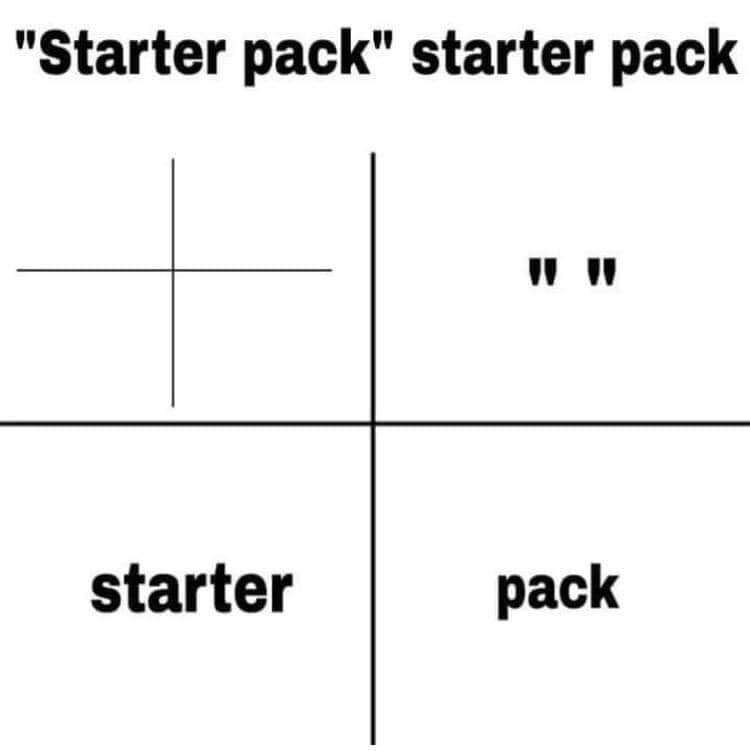 Starter pack