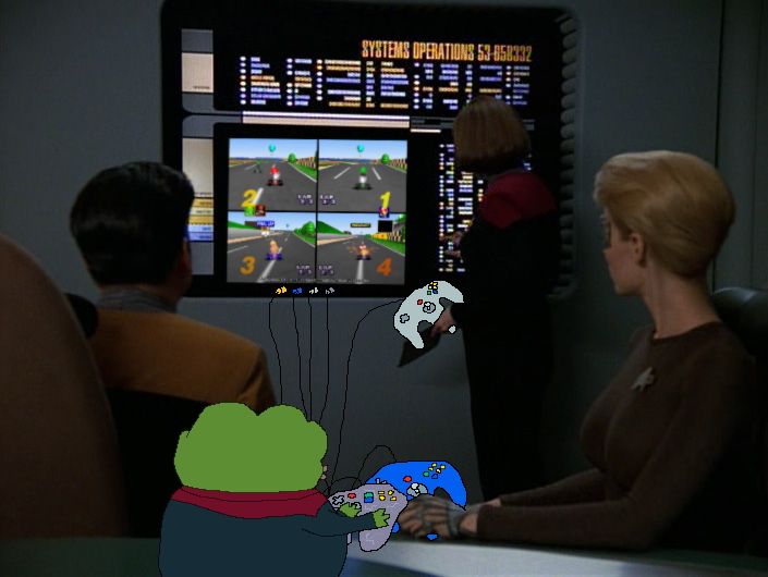 Pepe/apu a day - 249 star trek pepe