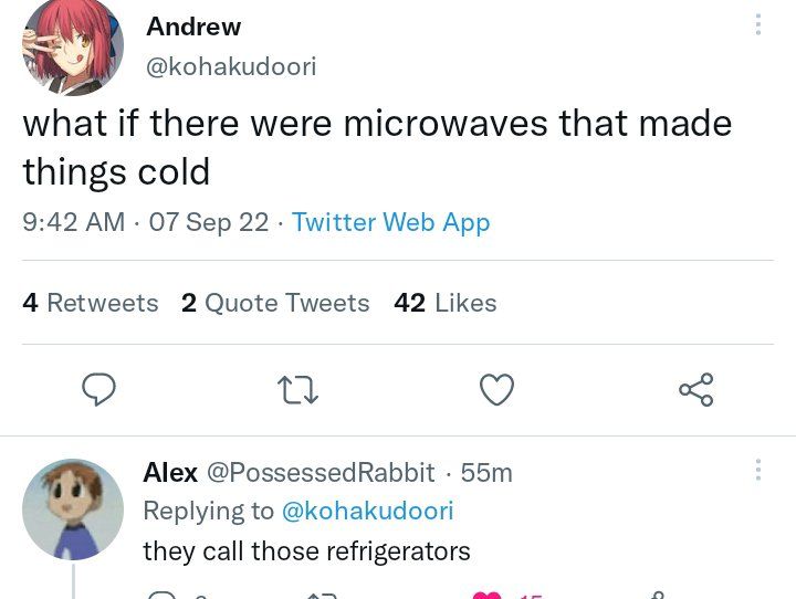 cold microwave