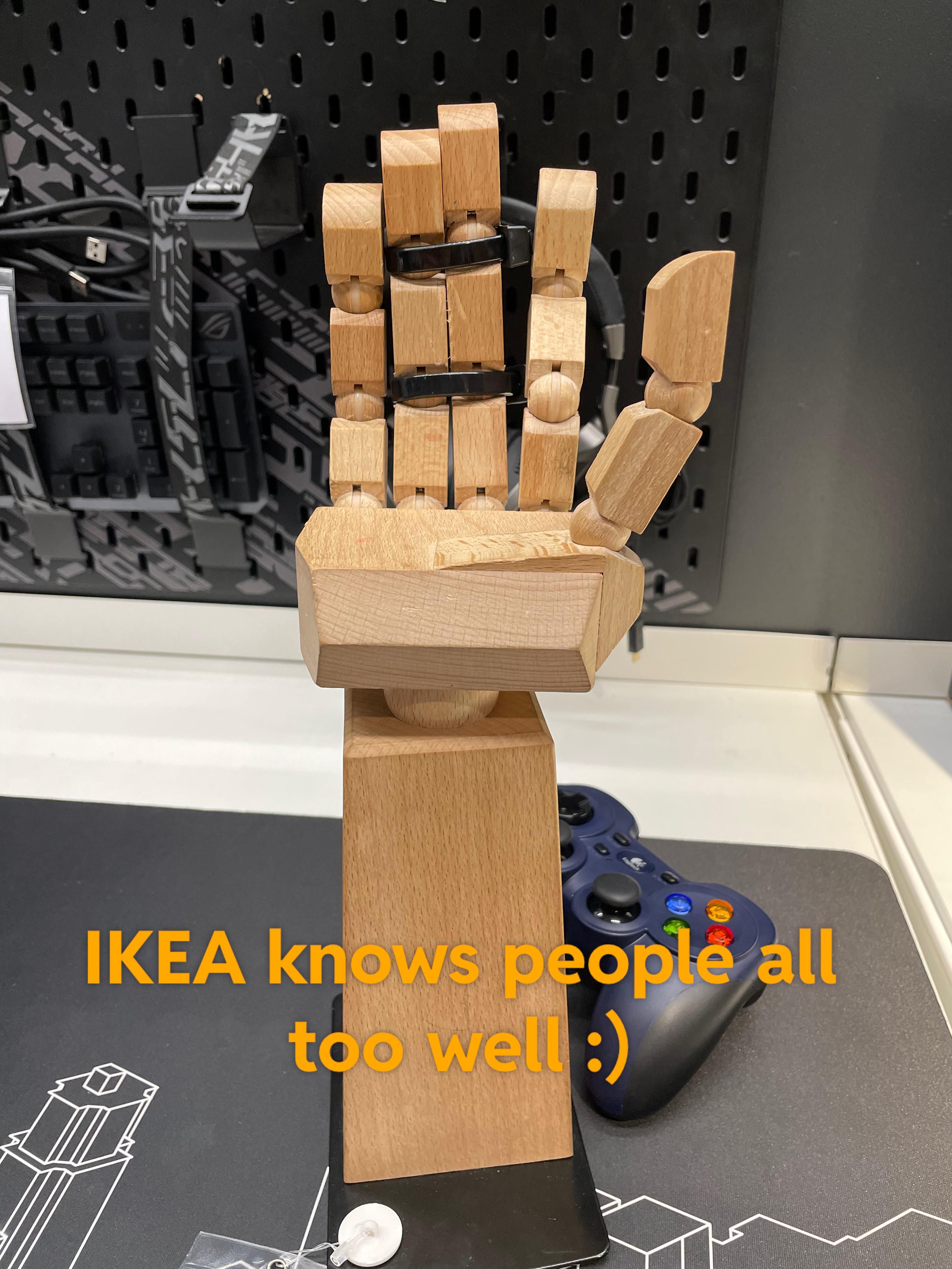 Recent modification at the local IKEA store.