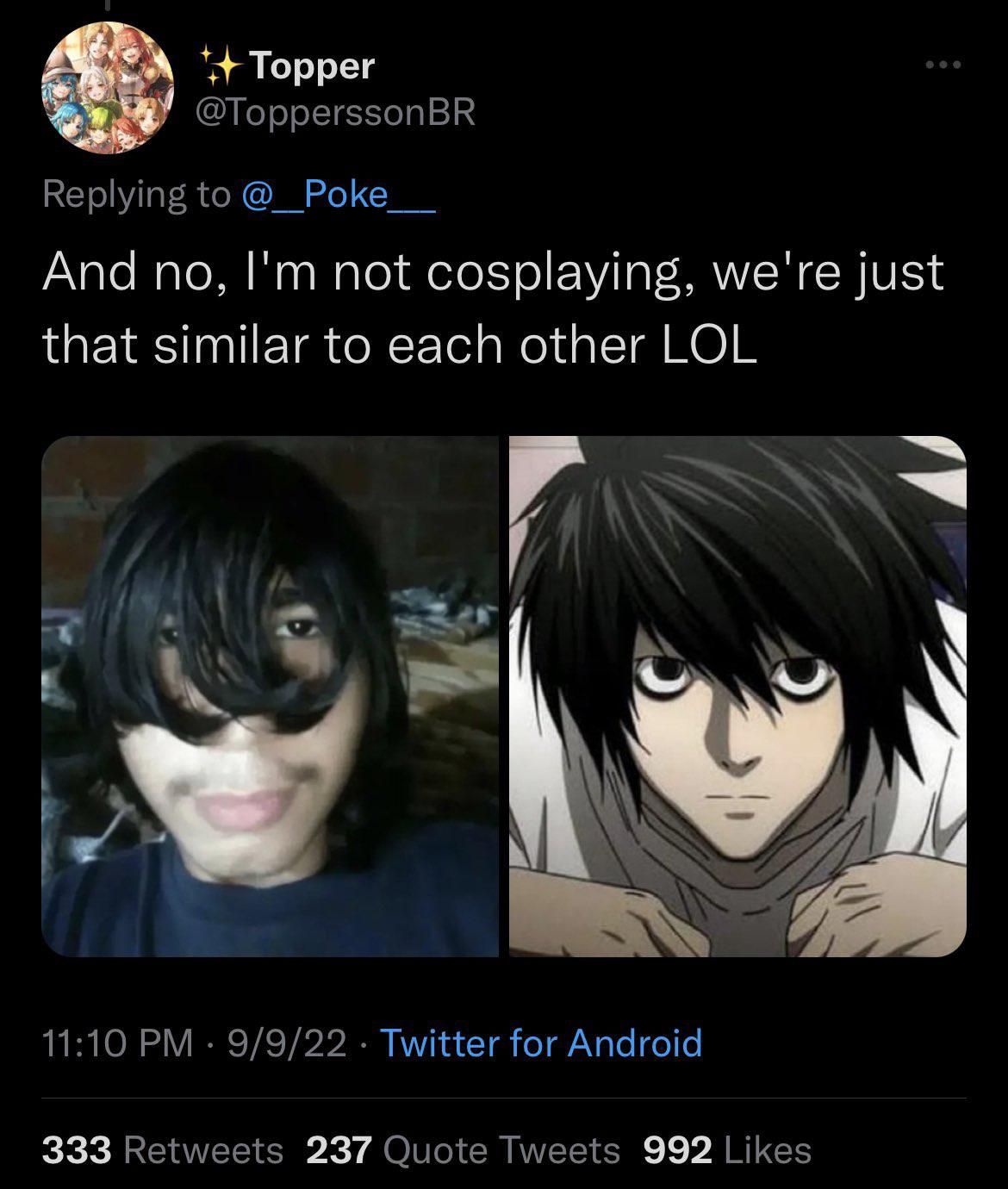 not a cosplay