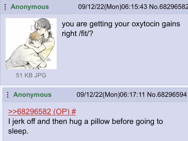 /fit/ gets enough oxytocin