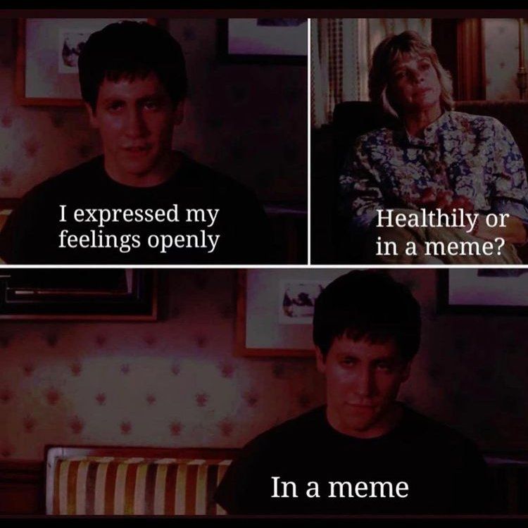 A stolen relatable meme