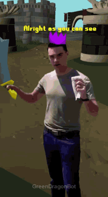 I sold mithril scimitars to people thinking it was Rune.