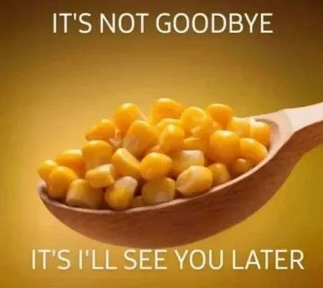 I know it's corny, but...