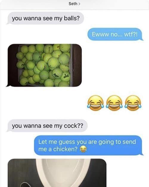 he did not send a chicken