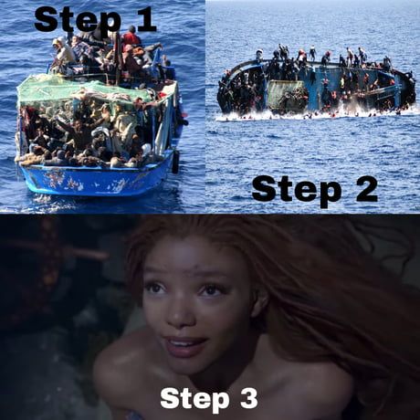 Explanation of how mermaids can be black