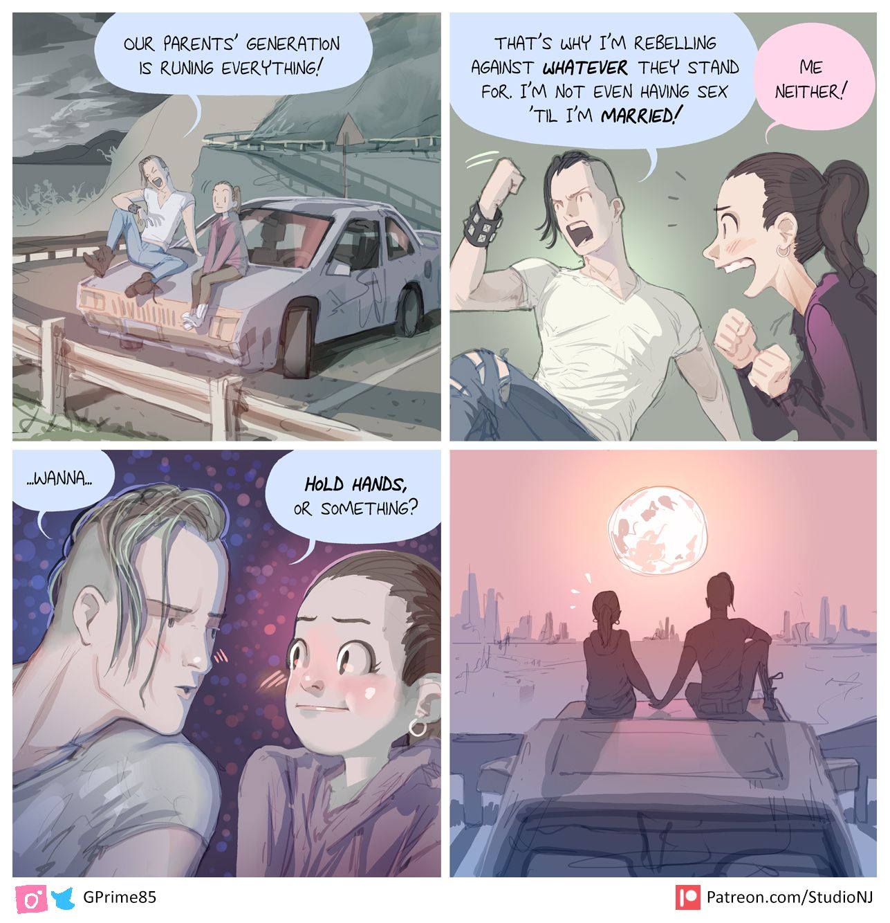 Hand holding