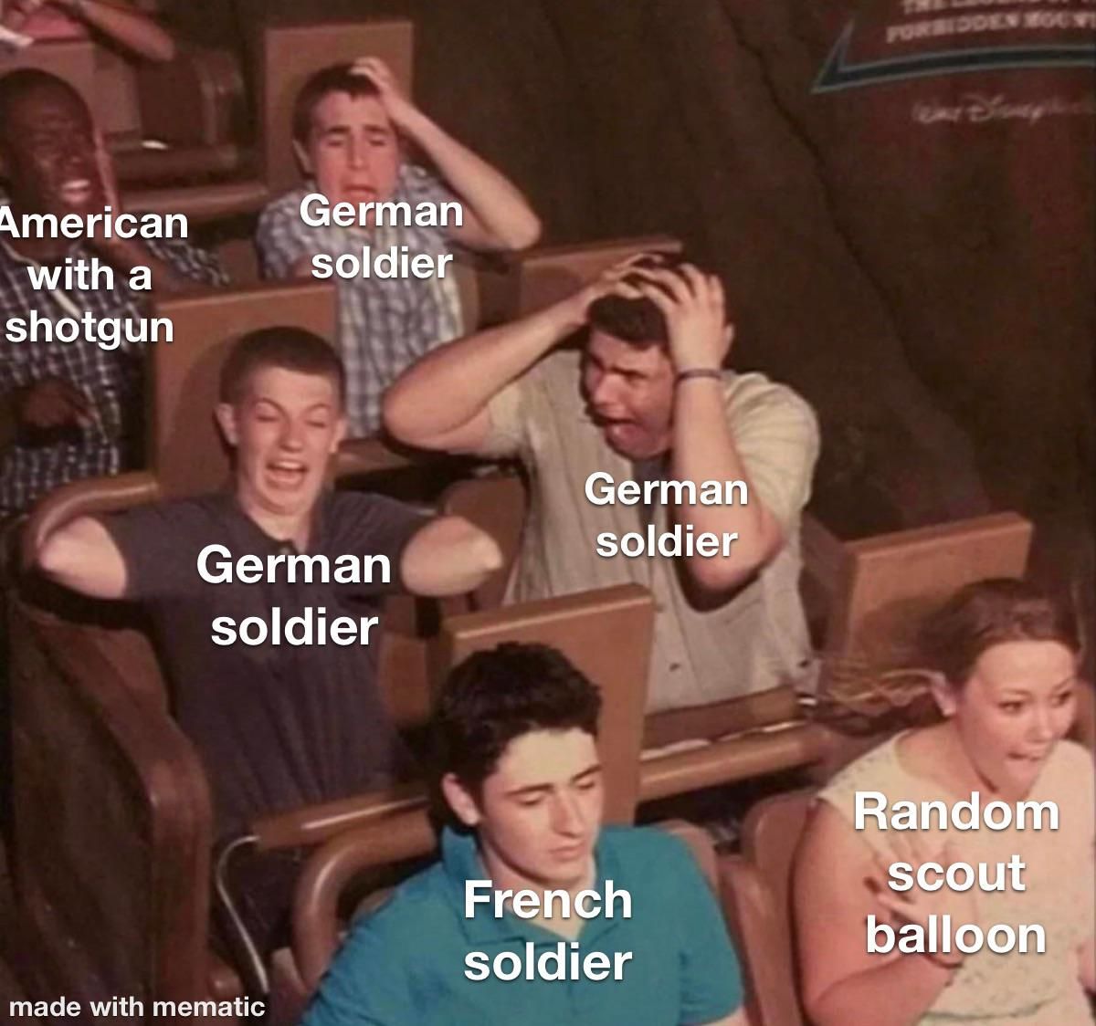 The western front during WW1 was pretty brutal