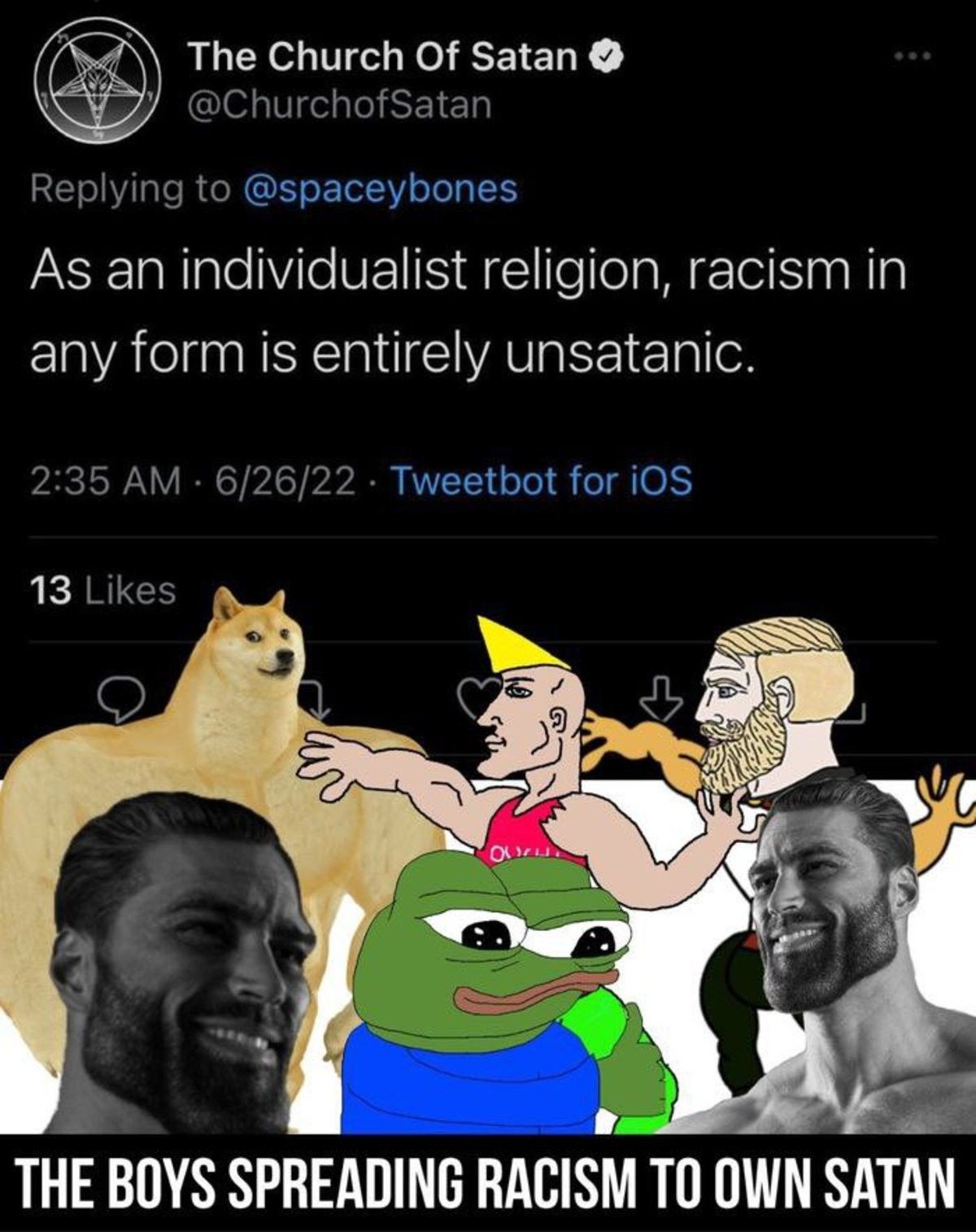 yay racism