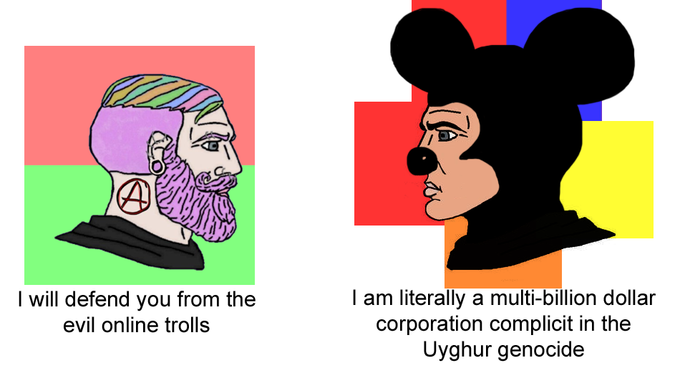 This megacorp is good because they say the right things