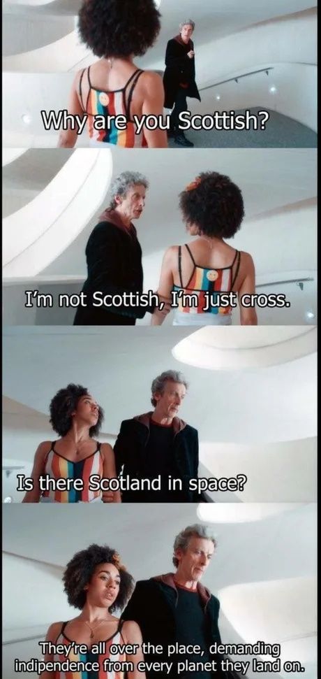 Damn those scots, they ruined Scotland!
