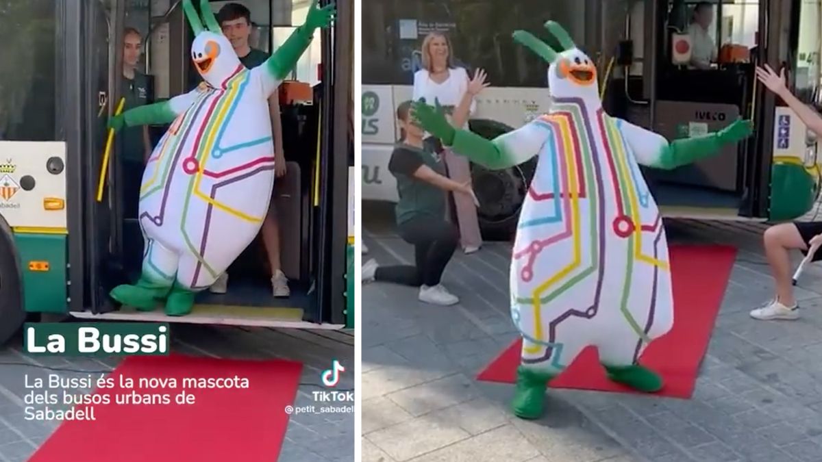 Guess the name of the new mascot from this public bus service in Spain