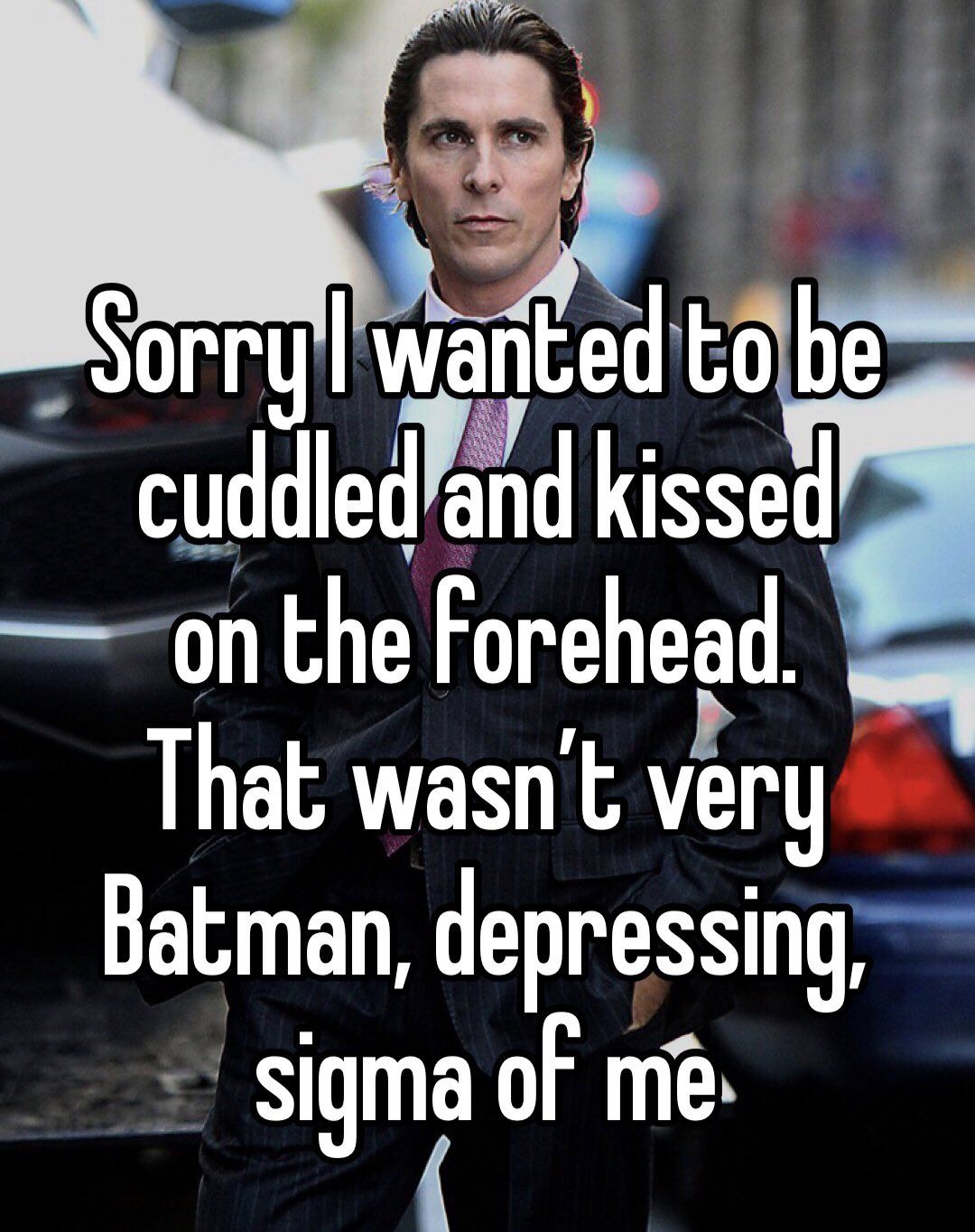 Some affection would be nice