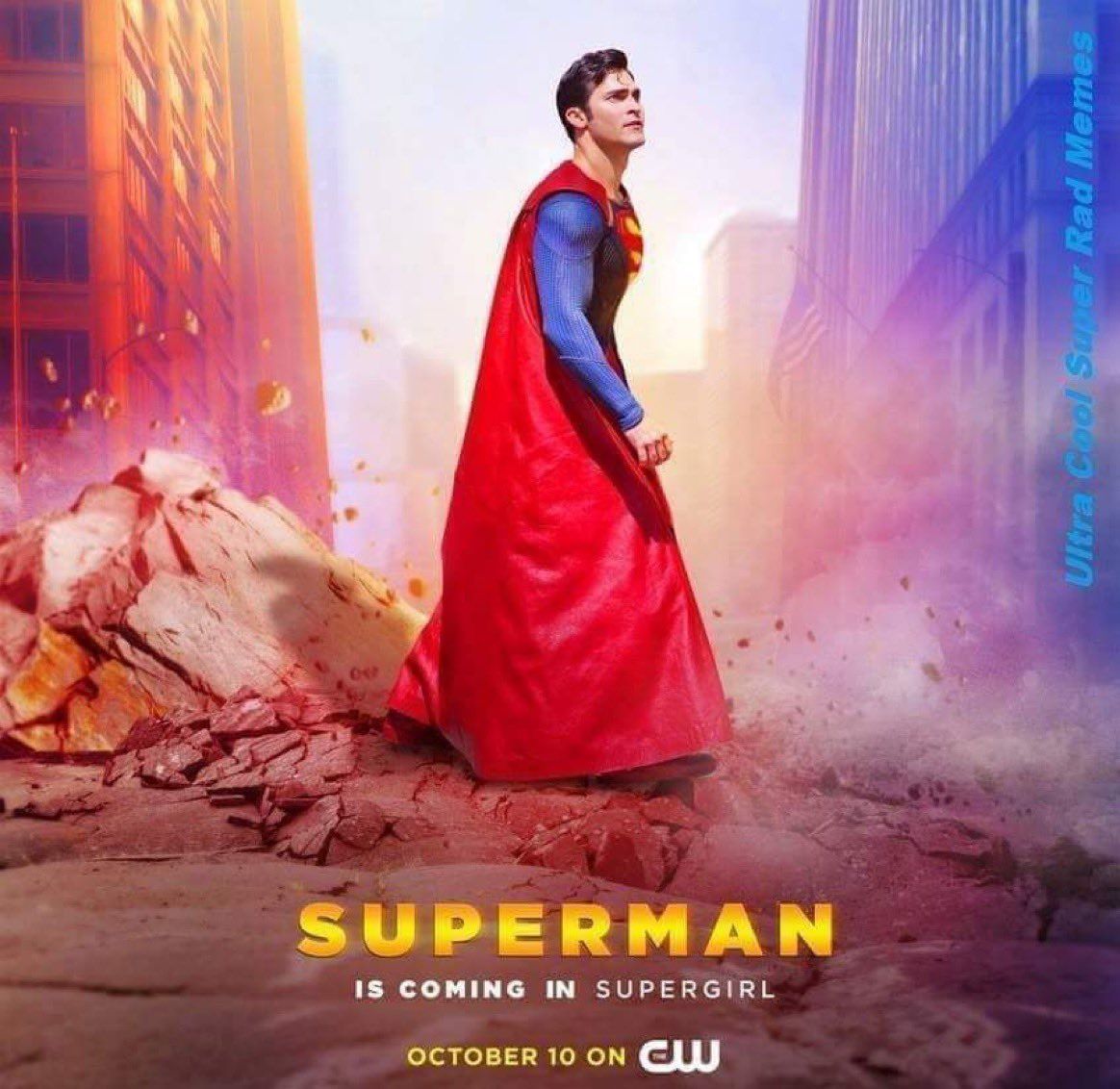 superman is doing what?