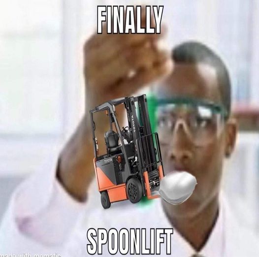 Only spoonlift-certified can be the extra big spoon