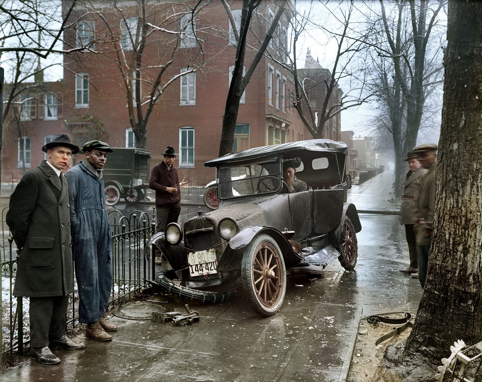 James May's first car crash, circa 1920