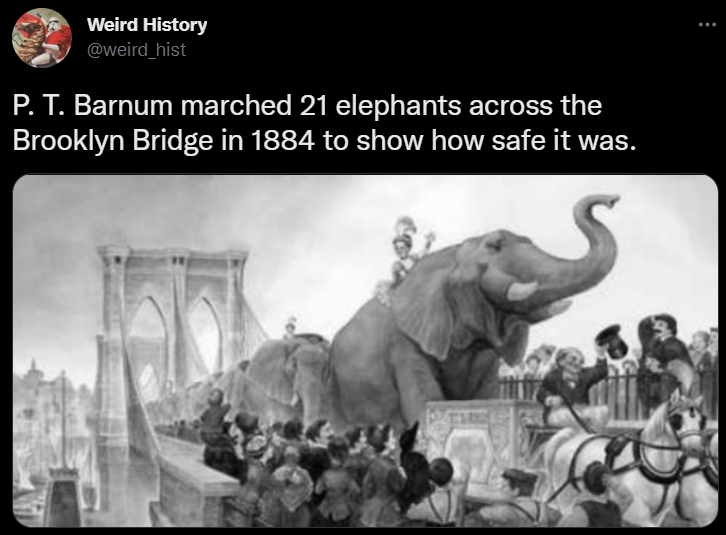 Ah, Yes, Everyone has elephants for transport