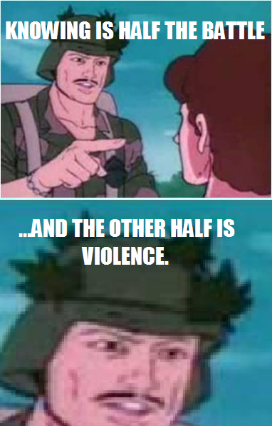Half the battle