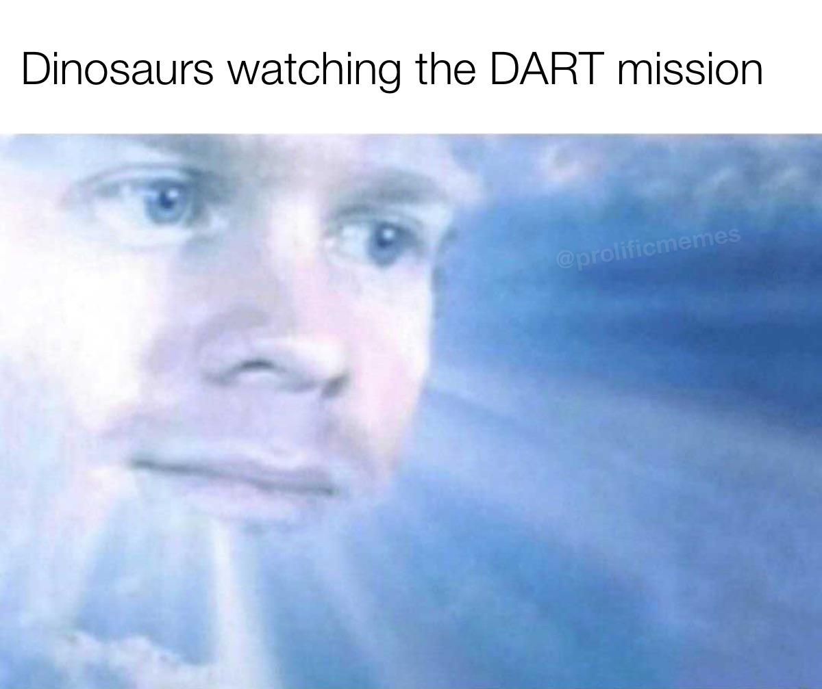 Dinosaurs up in heaven rn
