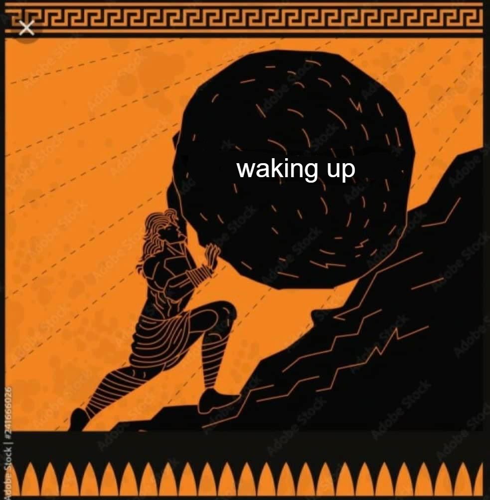 Daily struggle