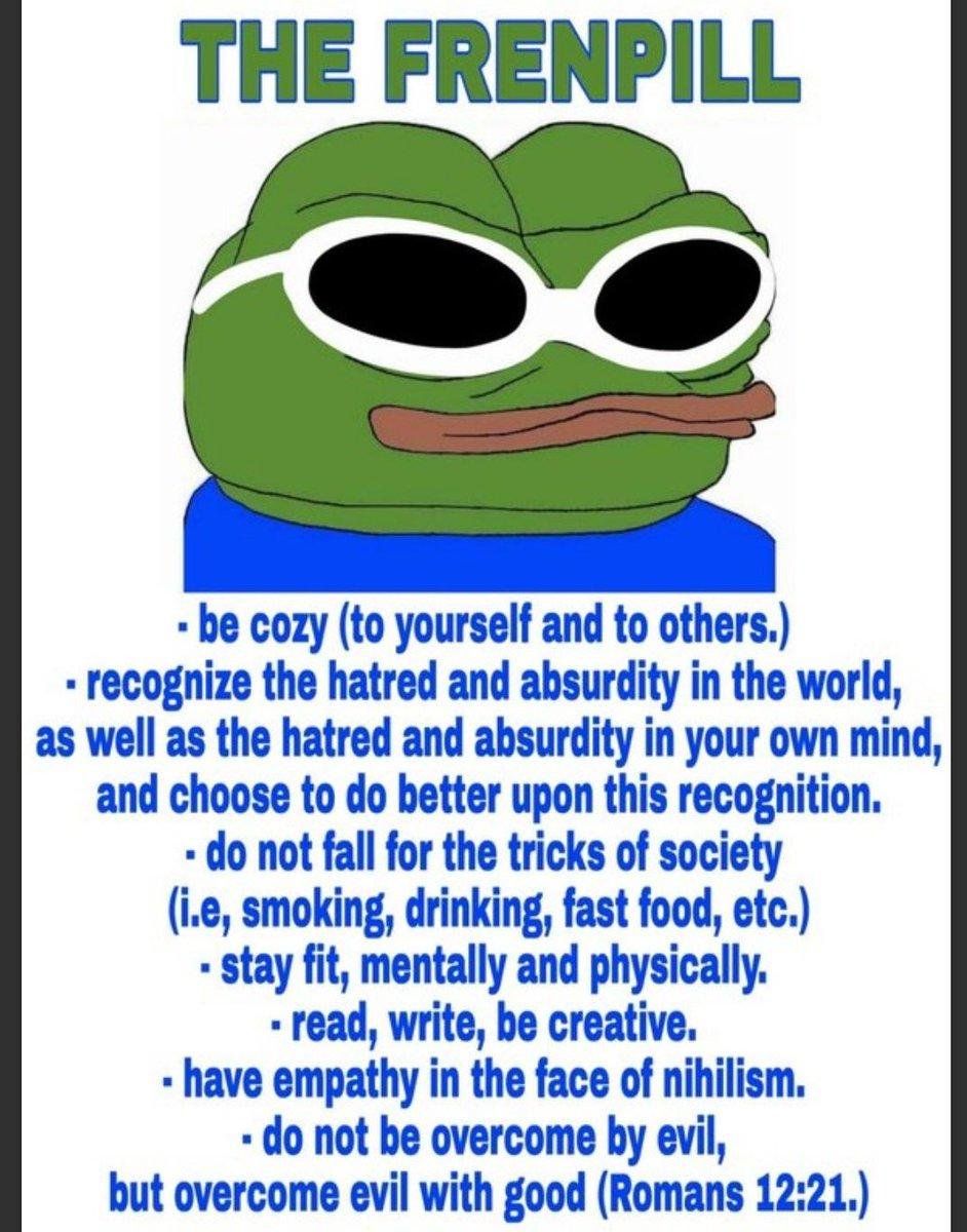 'tis written in the sacred text: "be cozy"