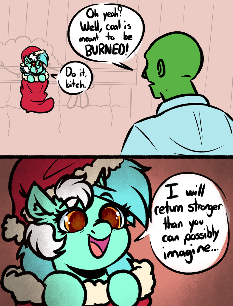 We doing some Christmas-posting before the Spooky-posting, as a treat
