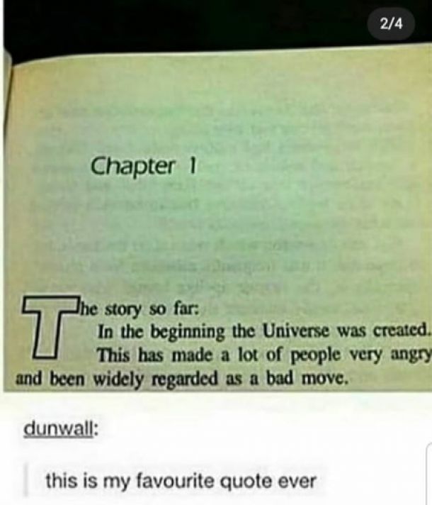 The Hitchhiker's Guide to the Galaxy