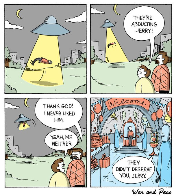 They didn't deserve you, lad